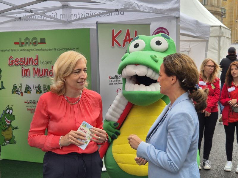 Prävention sichtbar machen: LAG Berlin beim Tag der offenen Tür 2025 im BMG